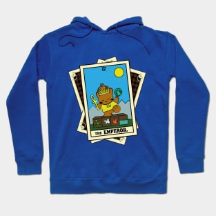 TAROT CARDS DECK | THE EMPEROR. | FORTUNE CAT Hoodie